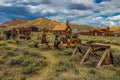 The Methodist Church in Bodie, ghost town, California, USA Royalty Free Stock Photo