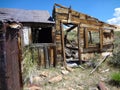 Bodie Ghost Town, California - Old Decaying Wooden Miner's Cabin Royalty Free Stock Photo