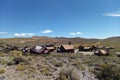 Bodie Ghost Town California Sierra Nevada. Background Royalty Free Stock Photo