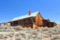 Bodie Ghost Town State Historic Site in the Eastern Sierra Nevada, California, USA Royalty Free Stock Photo