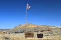 Bodie State Historic Park Entrance Sign, Eastern Sierra Nevada, California Royalty Free Stock Photo