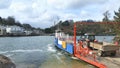 Bodinnick to fowey Ferry in Cornwall UK