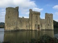 Bodium castle East Sussex England Royalty Free Stock Photo