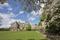 Bodnant House in Spring Royalty Free Stock Photo