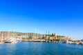 Bodrum castle from sea in Bodrum Royalty Free Stock Photo