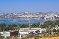 Bodrum city and Aegean Sea Royalty Free Stock Photo
