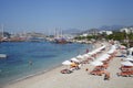 Bodrum is a district and a port city in MuÃÅ¸la Province Turkey