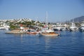 Bodrum is a district and a port city in MuÃÅ¸la Province Turkey Royalty Free Stock Photo
