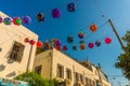 BODRUM, TURKEY: Colorful decorative traditional Turkish lanterns on Bodrum Street
