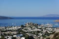 Panorama from the resort of Bodrum Royalty Free Stock Photo