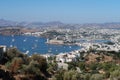 View of the beautiful bay in Bodrum, small touristic town in Turkey.