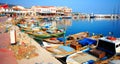 Bodrum town ,Turkey panoramic views , Royalty Free Stock Photo