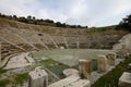 The theater of ancient Halicarnassus in Bodrum, Turkey