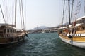 Bodrum, view from Mugla, Turkey Royalty Free Stock Photo