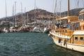 Bodrum, view from Mugla, Turkey