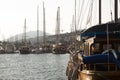 Bodrum, view from Mugla, Turkey Royalty Free Stock Photo