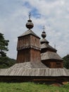 Bodruzal wooden greek catholic church, Slovakia