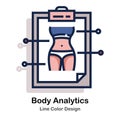 Body analytics Line Color