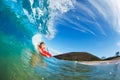 Body Boarder Surfing Royalty Free Stock Photo