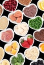 Body Building Foods Royalty Free Stock Photo