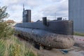 The body of the famous midget submarine UC3 Nautilus in Copenhagen