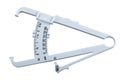Body fat measuring calipers. Royalty Free Stock Photo