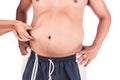 Body man fat belly