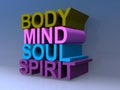 Body mind soul spirit Royalty Free Stock Photo