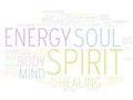 Body Mind Soul Spirit - word cloud