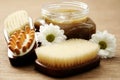 Body scrub Royalty Free Stock Photo