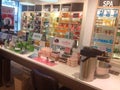 Body shop interior. Cosmetics and perfumes.