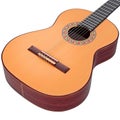 Body spanish acoustic guitar, zoomed view