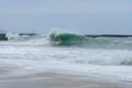 Body surfer tossed in huge wave at The Wedge