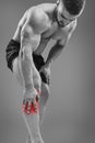 Bodybuilder Knee pain