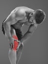 Bodybuilder Knee pain