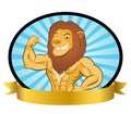 Bodybuilder Lion