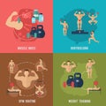 Bodybuilding Flat Set