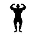 Bodybuilding logo, The coach of bodybuilding and fitness