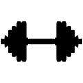Bodybuilding Strength Training Dumbbell, adjustable dumbbell for Full Body Fitness Workout realistic silhouette