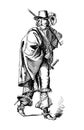 Bodyguard costume, 1649