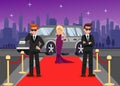 Bodyguards and Female Celebrity Cartoon Characters