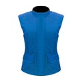 Bodywarmer Blue Royalty Free Stock Photo