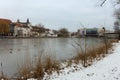 BOEBLINGEN,GERMANY - FEBRUARY 23,2018: Unterer See