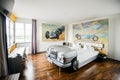 Boeblingen, Germany - July 2016 - V8 HOTEL Motorworld Region Stuttgart. TBoeblingen, Germany - July 2016 - V8 HOTEL