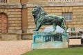 Boehm Lions at Holkham Royalty Free Stock Photo