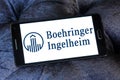 Boehringer Ingelheim pharmaceutical company logo Royalty Free Stock Photo