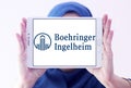 Boehringer Ingelheim pharmaceutical company logo Royalty Free Stock Photo