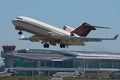 Boeing 727 Take off Royalty Free Stock Photo