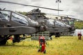 Boeing AH-64 Apache attack helicopters