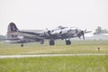 Boeing B-17G Flying Fortress Royalty Free Stock Photo